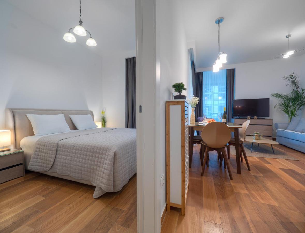 Apartments Garden Azure بودفا المظهر الخارجي الصورة